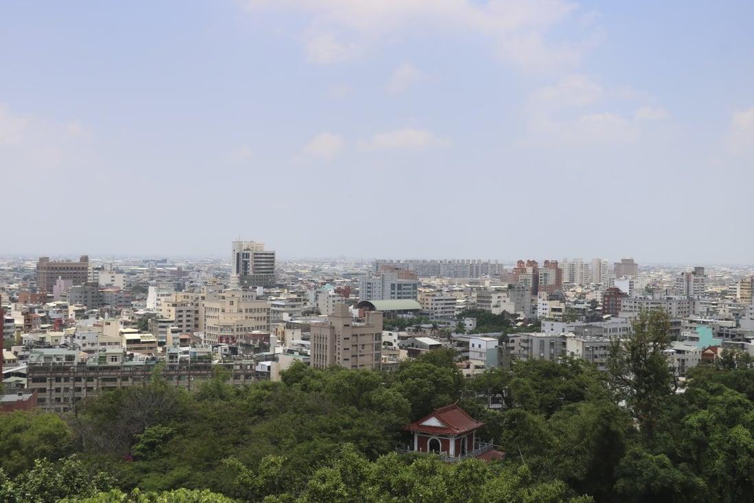 Changhua county’s urban sprawl stretches from leafy Bagua Hill to Lukang and Taiwan’s western coast. Photo: Thomas Bird
