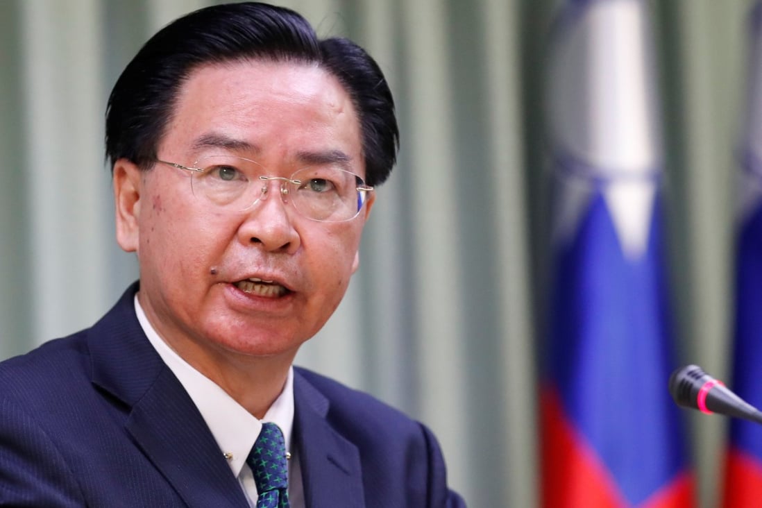 Foreign Minister Joseph Wu said mainland Chinese interference had taken place “virtually every day” during the election process. Photo: Reuters