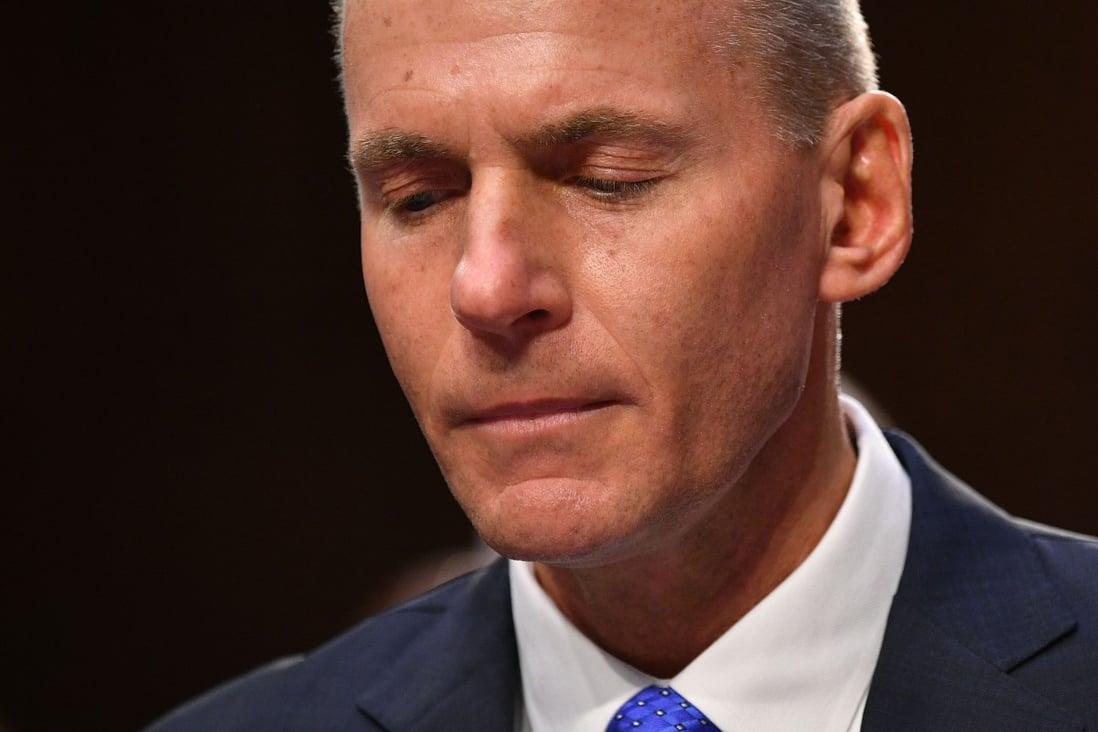 Boeing Says Sacked Ceo Dennis Muilenburg Won T Get Severance Pay After Botched Handling Of 737 Max Crashes South China Morning Post