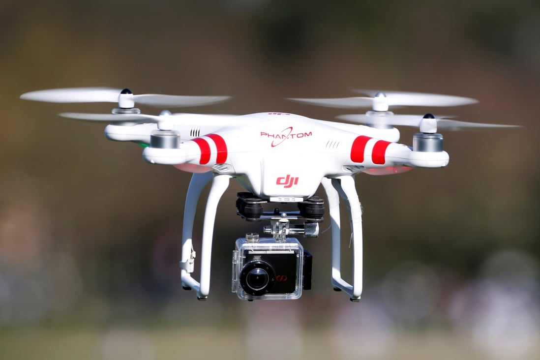 Shenzhen-based DJI, which made 121 of the drones in the US Interior Department’s civilian drone fleet, is probably the biggest name affected by the planned ban. Photo: Reuters