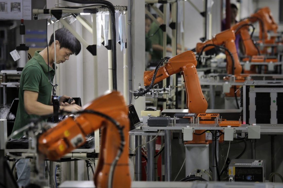 The division between China and the United States could have significant consequences for technological change, potentially splintering the globe into two competing camps, said Janet Yellen. Photo: AP