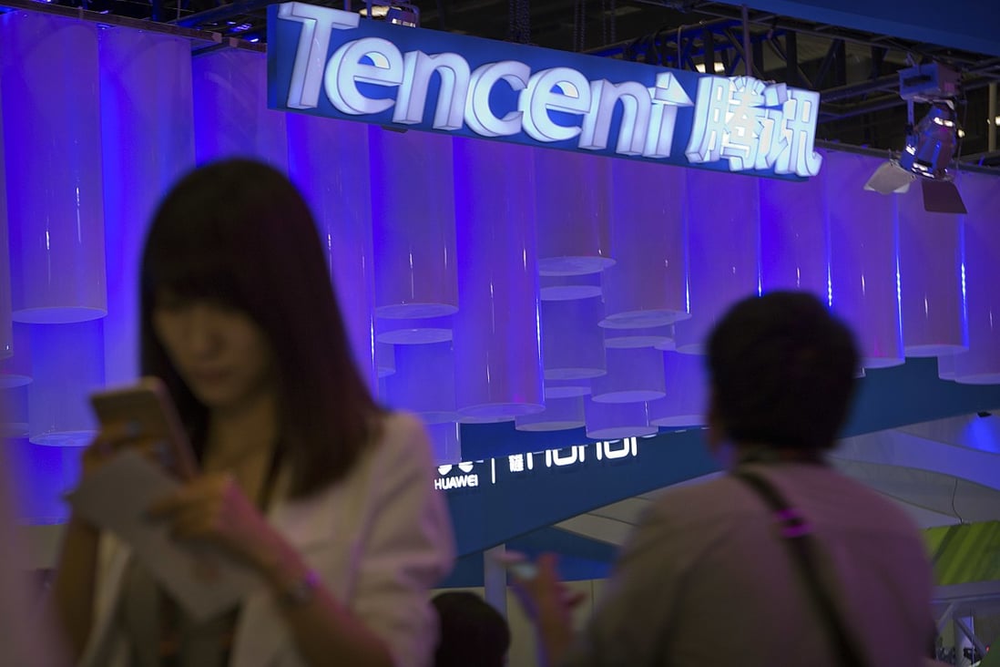 Tencent shares rose on Monday on the back of an optimistic outlook for the tech sector. Photo: AP Photo