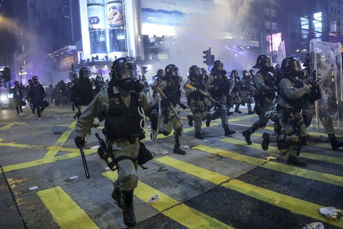 Protesters and police have repeatedly clashed on Hong Kong streets since June. Photo: Sam Tsang