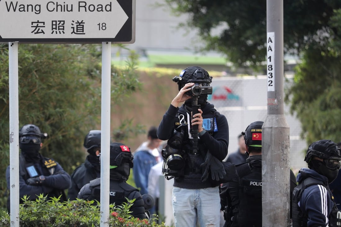 Police have borne the brunt of doxxing since protests broke out in Hong Kong. Photo: Edmond So