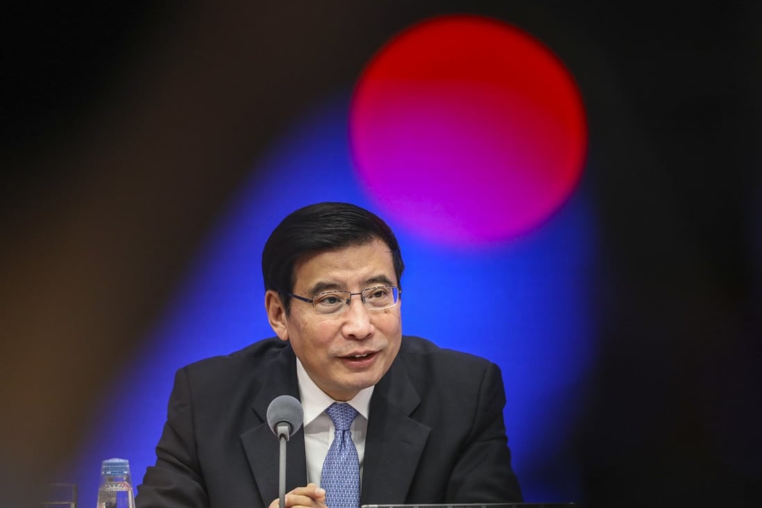 Miao Wei, China’s Minister of Industry and Information Technology, says it is an exaggeration to link Chinese products with national security concerns. Photo: Simon Song