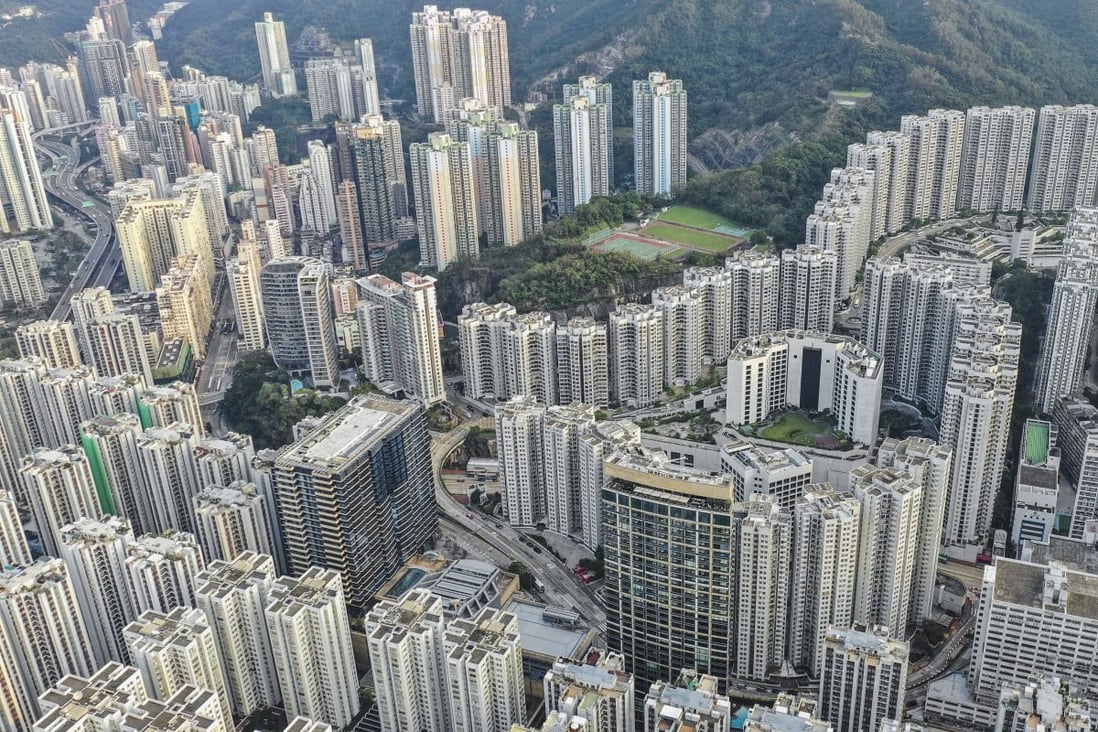 An aerial view of residential properties in Tai Koo and Kornhill on the eastern side of Hong Kong Island. Photo: Winson Wong