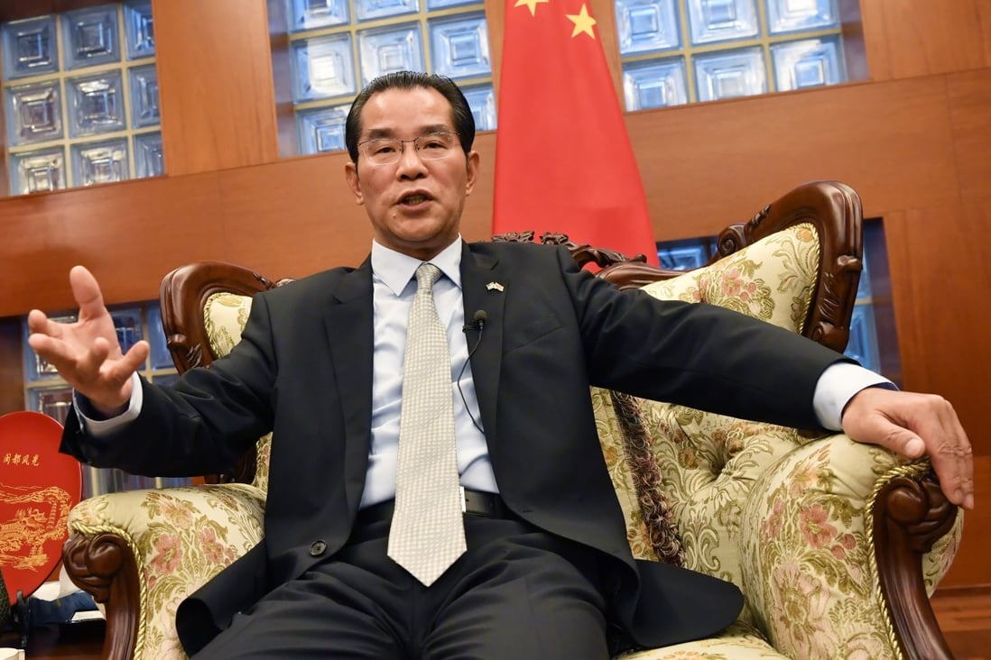 Gui Congyou has repeatedly angered Swedish lawmakers with his remarks since he became China’s ambassador to the country in 2017. Photo: EPA-EFE