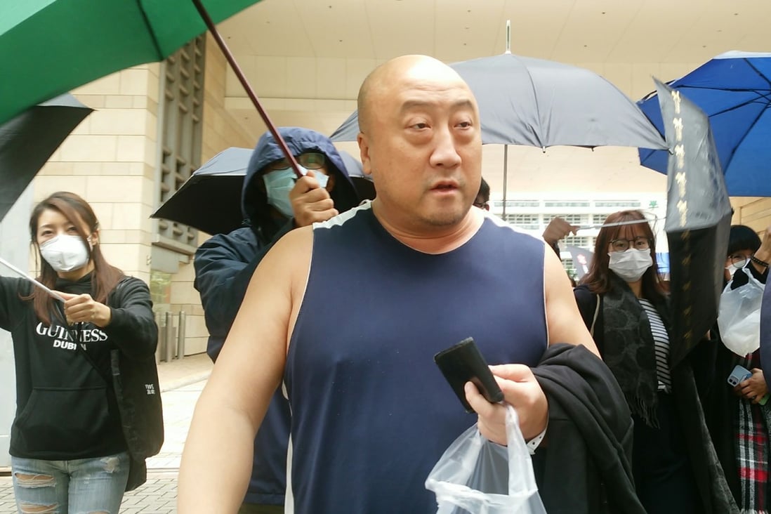James Chan Cho-ko appears in West Kowloon Court on January 26. Photo: Brian Wong