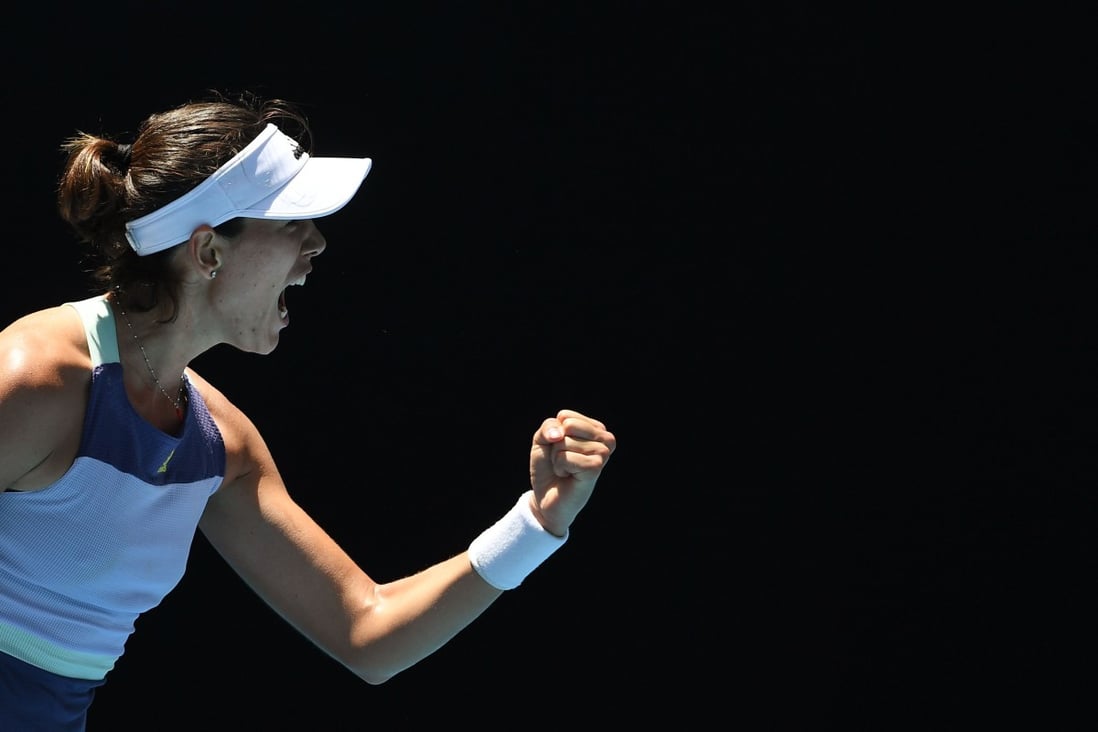 Criticism lark Composition Australian Open: Garbine Muguruza beats Anastasia Pavlyuchenkova to reach  first semi-final | South China Morning Post
