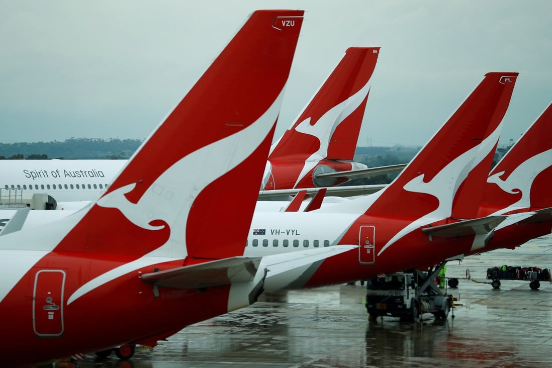 Qantas aircraft seen on the tarmac at Melbourne International Airport. Photo: Reuters
