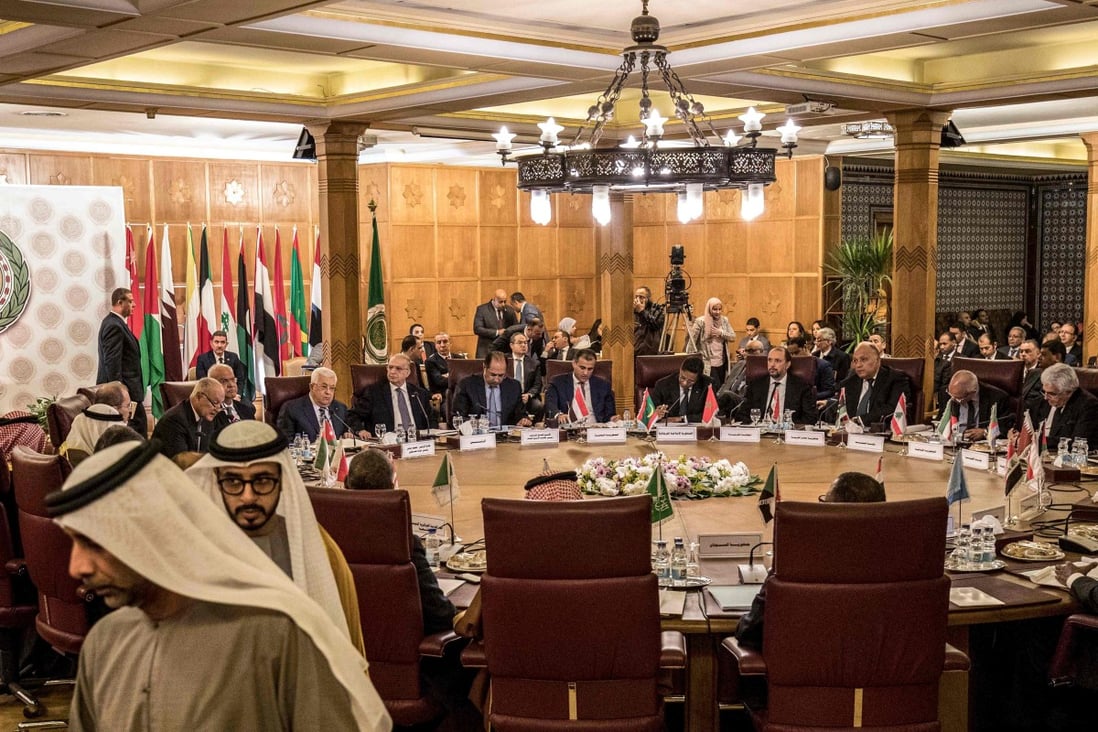 The Arab League said Trump’s Middle East plan does not meet the minimum rights and aspirations of Palestinian people. Photo: AFP