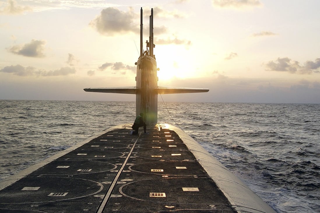 The W76-2 has been fitted atop an undisclosed number of Trident ballistic missiles carried aboard the US Navy’s Ohio-class submarines. File photo: AP