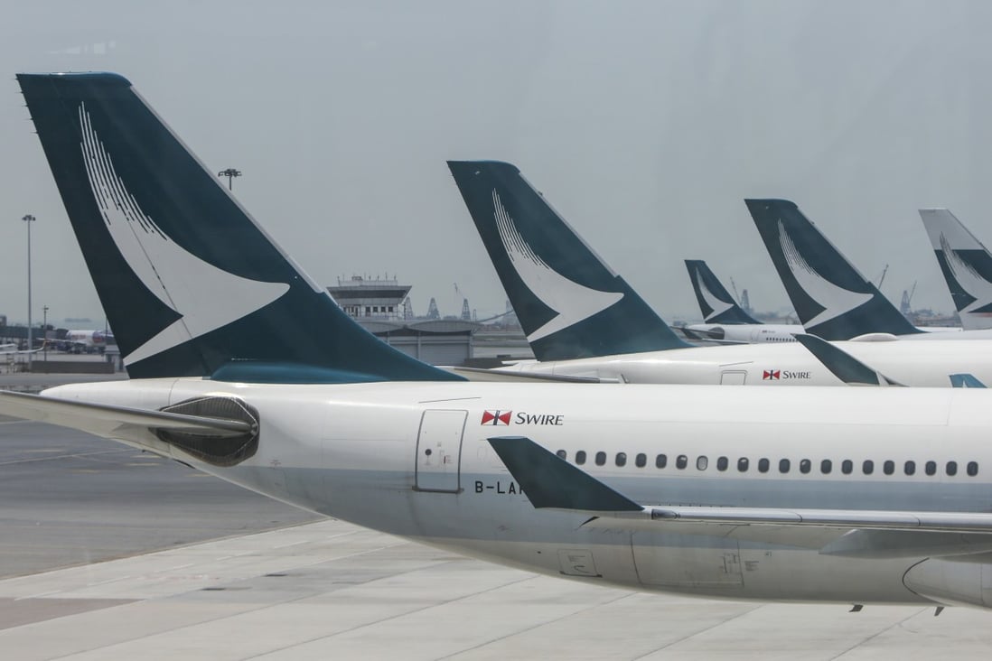 Cathay Pacific has asked its employees to take unpaid leave to help the company. Photo: Winson Wong