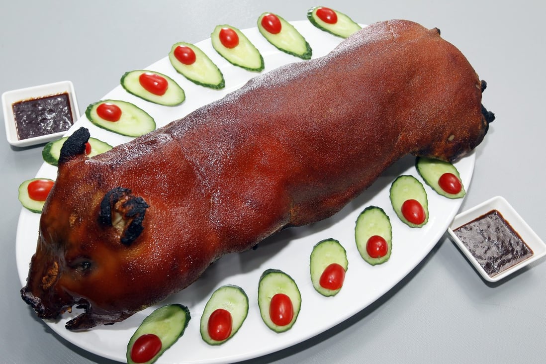 Recipes from the Garden of Contentment contains recipes for classical Chinese dishes like roast suckling pig. Photo: SCMP