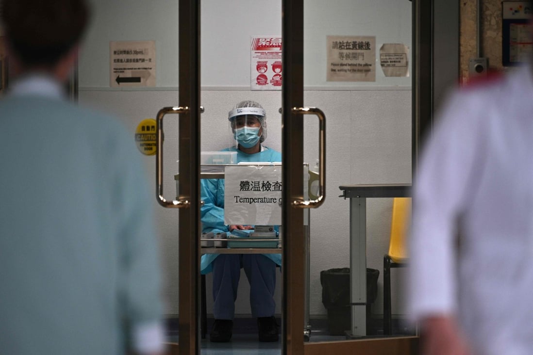 Hong Kong reported three new cases of the coronavirus on Tuesday. Photo: AFP