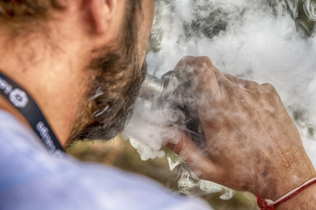 A new study suggests that vaping is just as bad, if not worse, than smoking and causes an increase in the potential of bacteria to cause harm in the lungs – just like tobacco. Photo: Europa Press via Getty Images