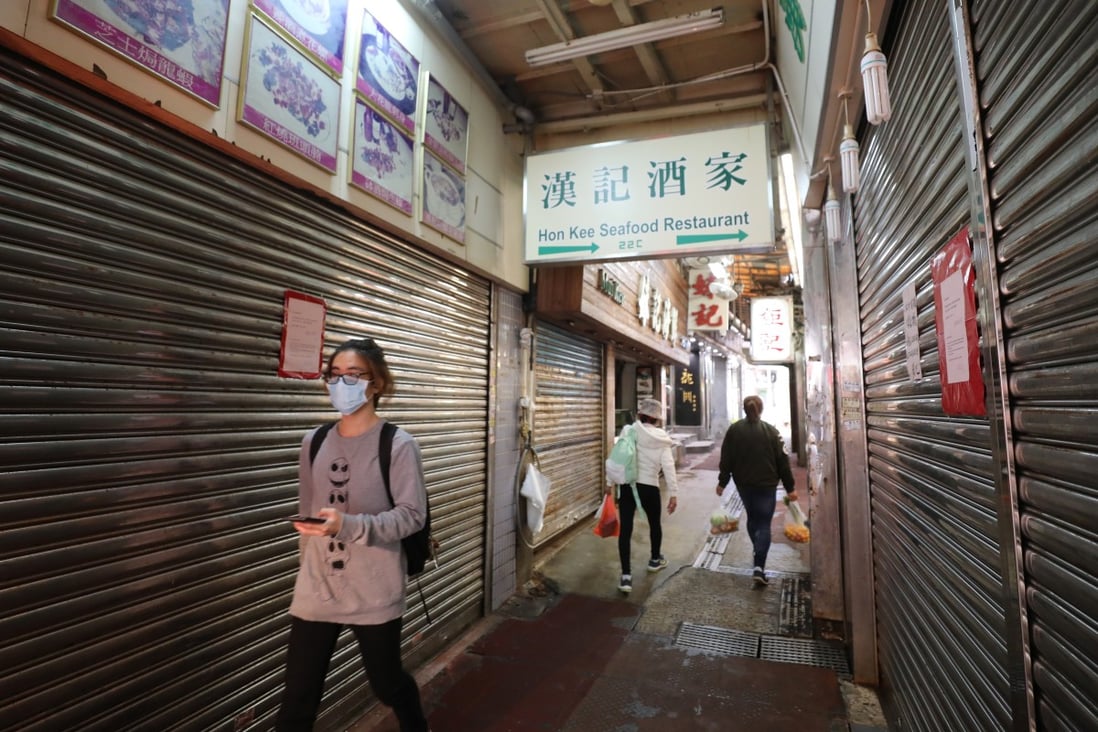 Businesses have been hit hard by the coronavirus crisis and ongoing civil unrest. Photo: Dickson Lee
