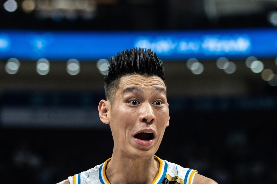 Jeremy Lin of the Beijing Ducks in action in the Chinese Basketball Association. Photo: Xinhua