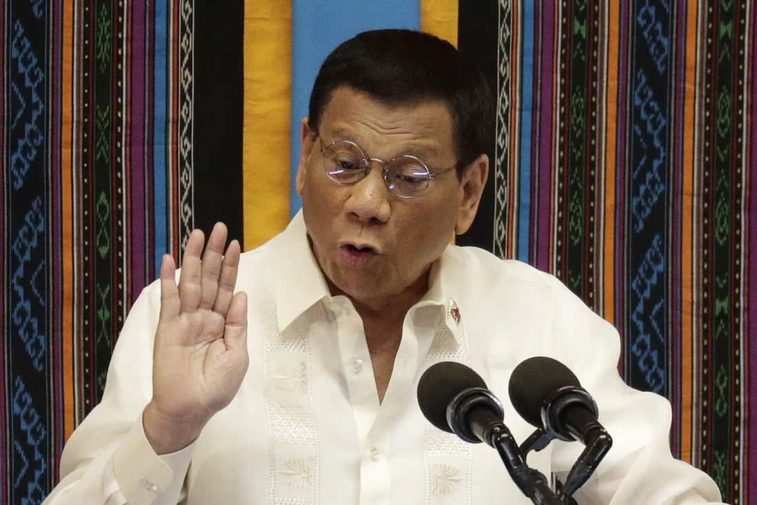 Philippine President Rodrigo Duterte’s contempt for journalists is well known. Photo: AP
