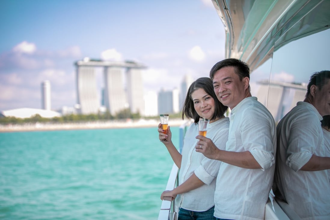 Multimillionaire Singaporeans, Vincent and Jane Hee, paid US$2 million for the ‘world’s most exclusive dinner’. Photo: handout