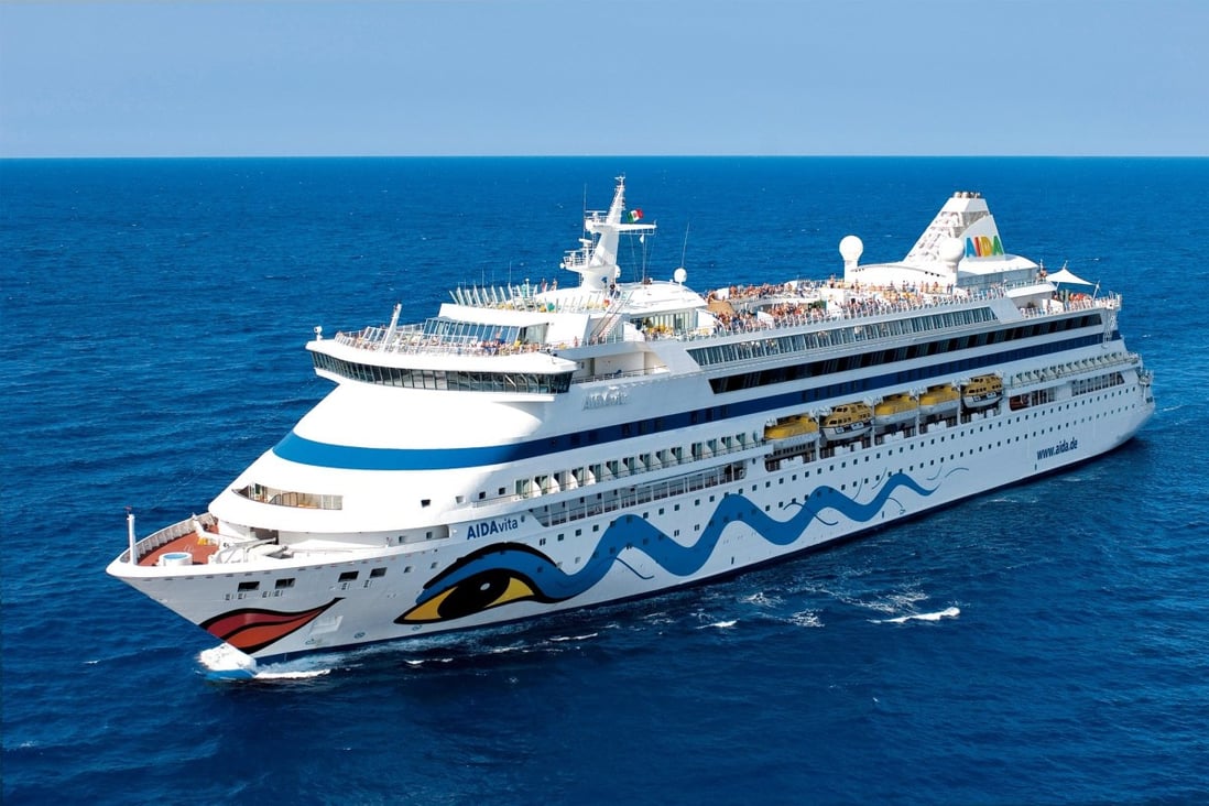 The AIDAvita cruise ship. Photo: Twitter