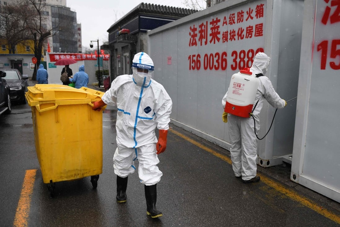 Many health workers are thought to have been infected at the start of the outbreak. Photo: AFP
