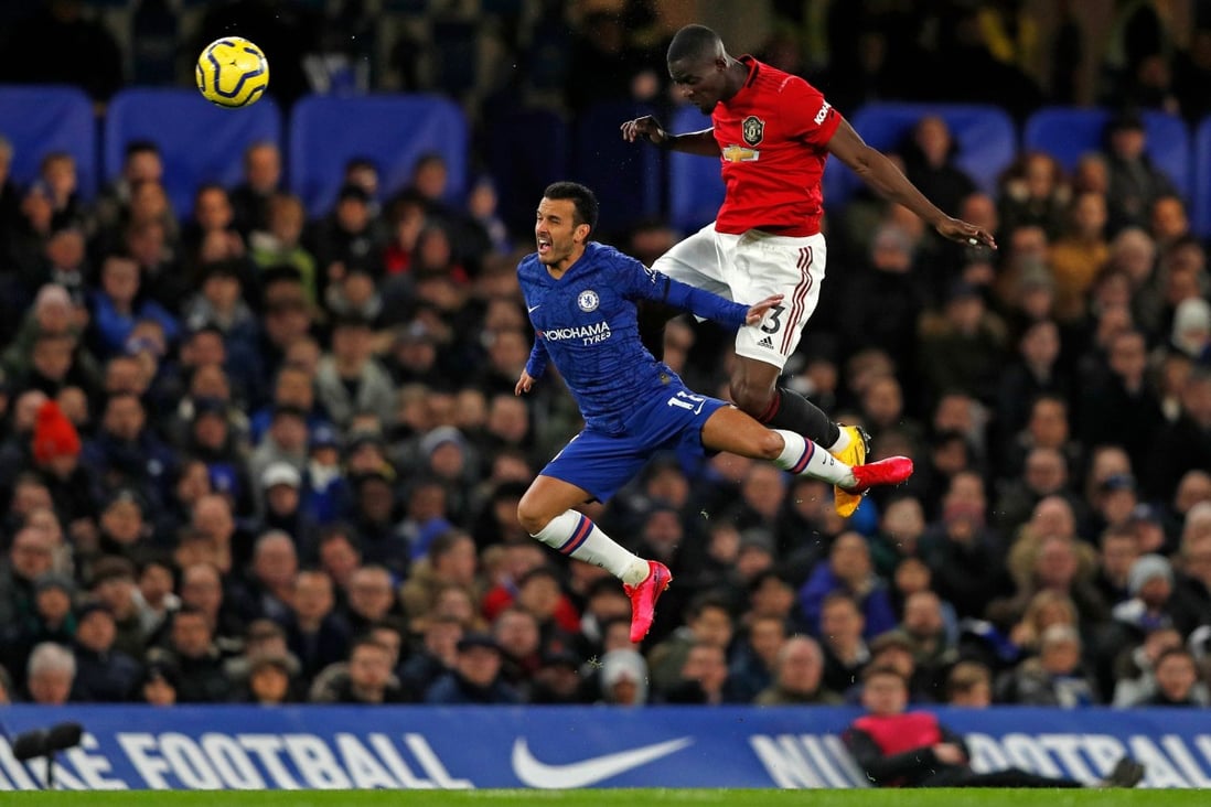 Manchester United's Ivorian defender Eric Bailly made an impressive return to action at Stamford Bridge. Photo: AFP