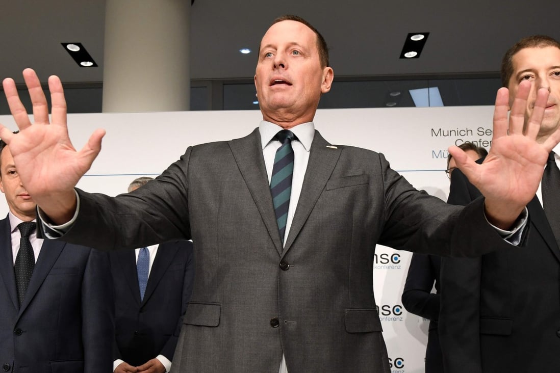Richard Grenell has been the US ambassador to Germany since 2018. Photo: AFP