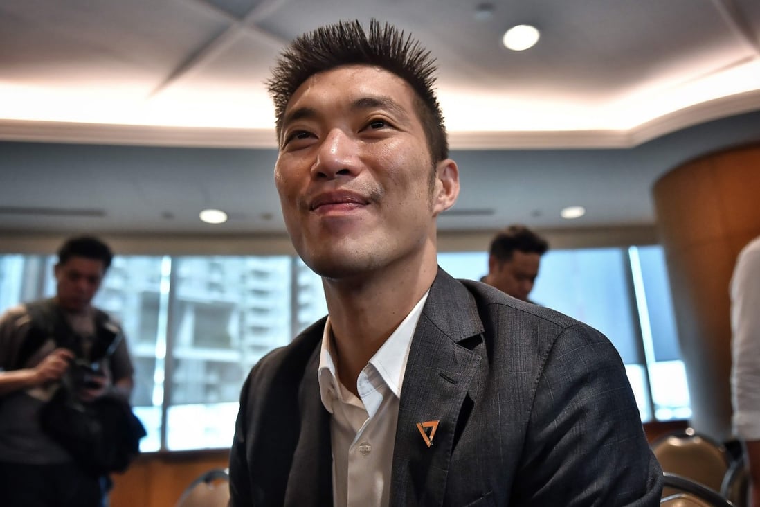 Future Forward Party leader Thanathorn Juangroongruangkit at the political party’s headquarters in Bangkok. Photo: AFP