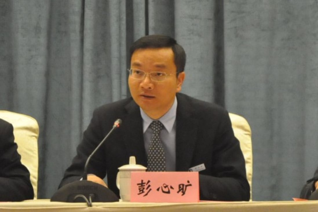 Peng Xinkuang, chairman and former chief executive of Shanghai-based SRE Group Limited. Photo: Weibo