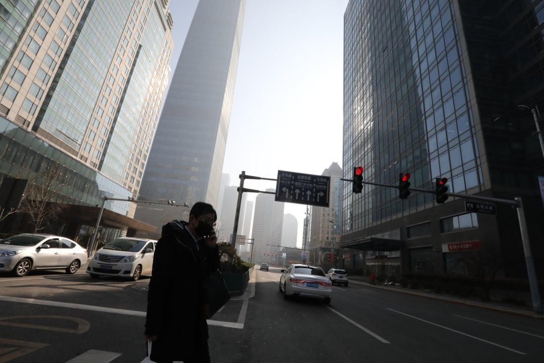 Domestic and international travel restrictions, quarantine measures and coronavirus-related delays in production are taking a toll on China’s economy. Photo: SCMP