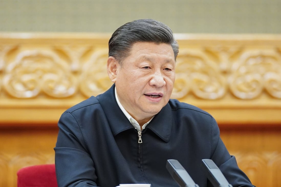 Chinese President Xi Jinping has acknowledged the impact of the coronavirus epidemic on economic and social development. Photo: Xinhua