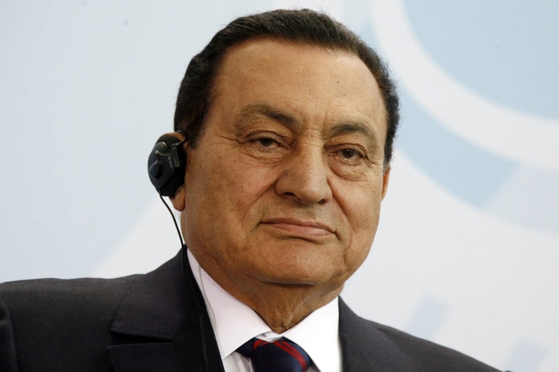 Former Egyptian President Hosni Mubarak pictured in Germany. Photo: DPA