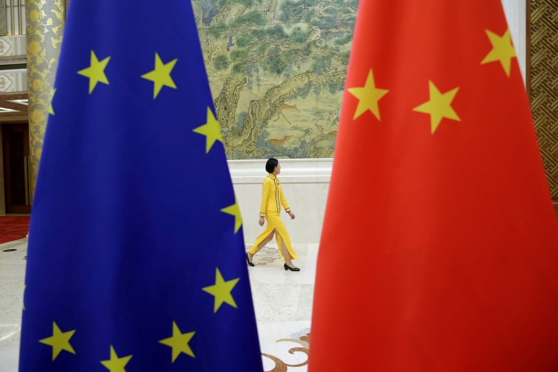 Last week’s high-level economic dialogue between the EU and China was postponed. Photo: Reuters