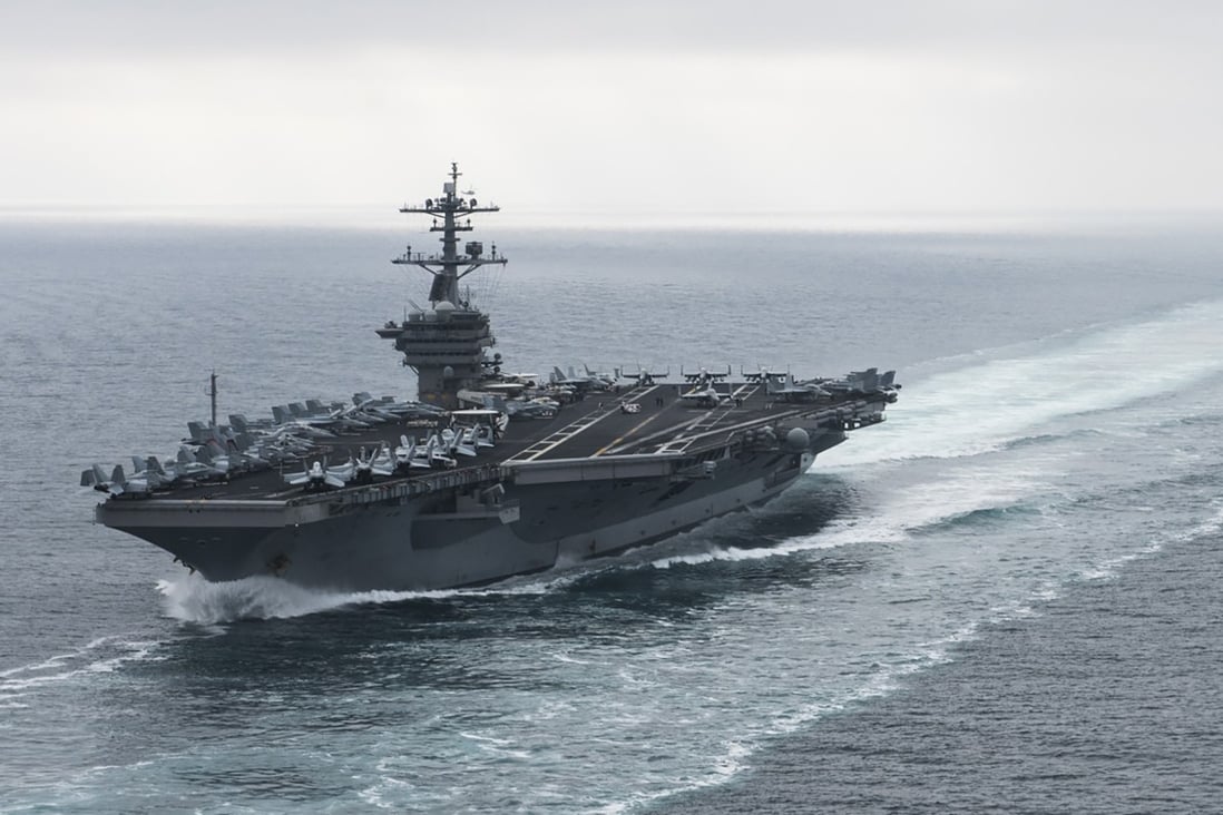 The USS Theodore Roosevelt. File photo: AFP