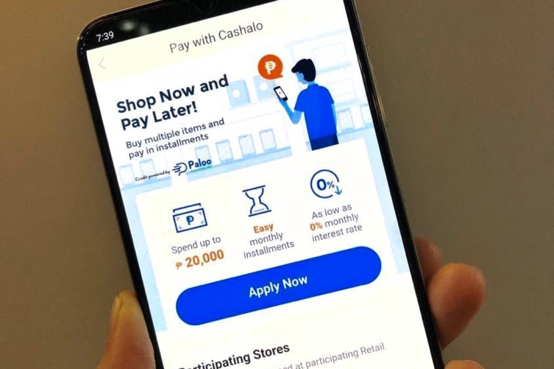 Cashalo, a credit financial services apps operated by Oriente Investment. Photo: Handout