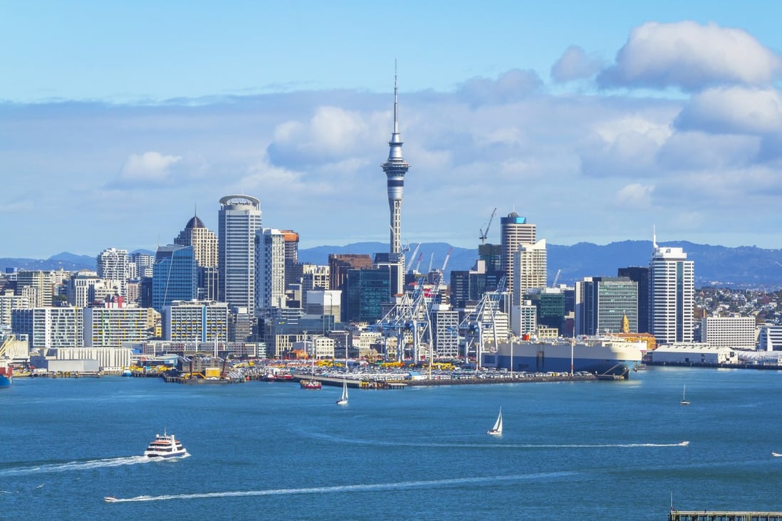 A view of Auckland. New Zealand health authorities said a man who tested positive for Covid-19 had attended a rock concert in the city on February 28. Photo: Handout