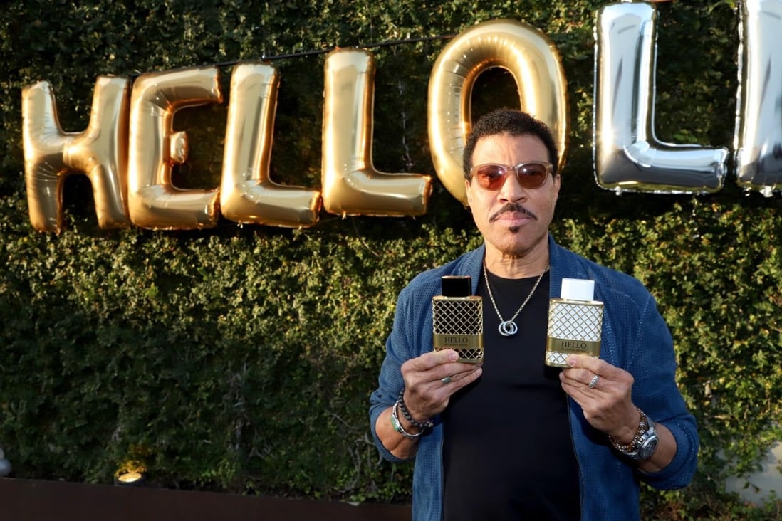 Lionel Richie has gone from song to scent with the release of Hello, a pair of fragrances inspired by a walk in the garden of his Beverly Hills area home. “Oh my God, are we in for a journey. We’re just getting started,” the 70-year-old singer said. Photo: Arnold Turner/Getty Images