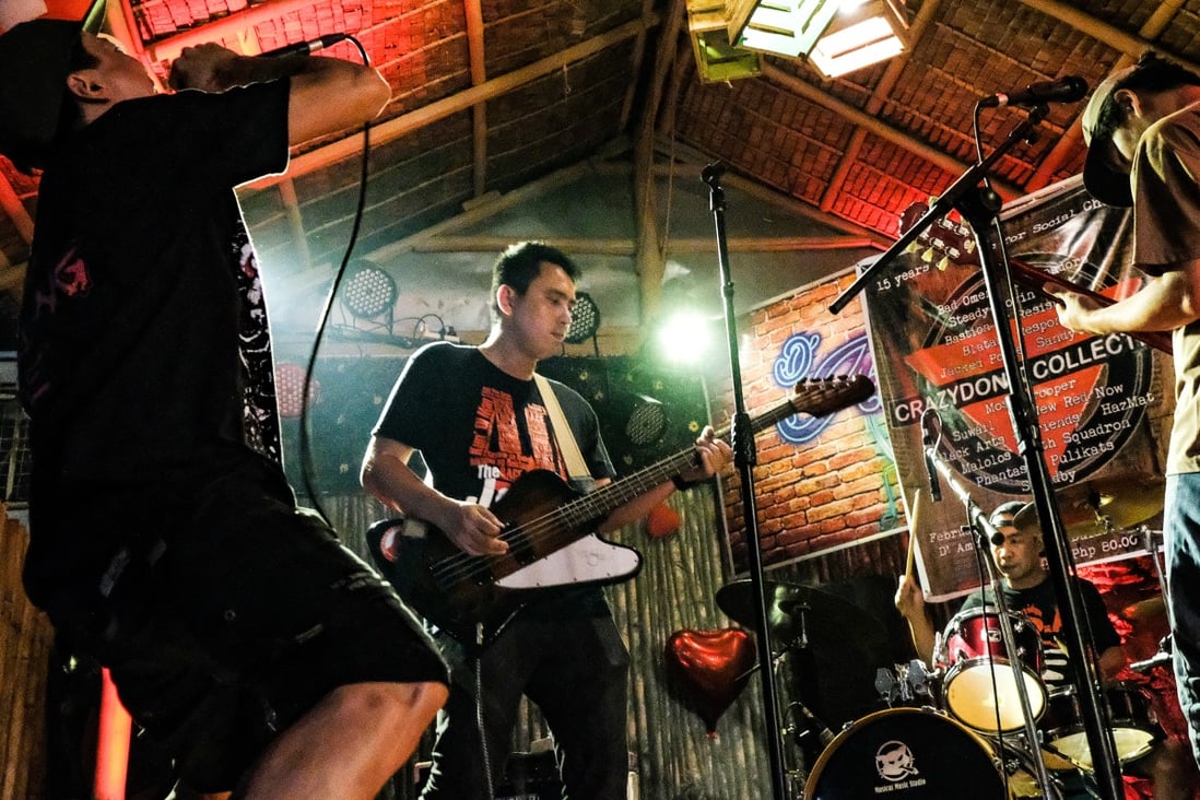 In the Philippines, punk rock remains as alive as ever, with a recent event attended by bands like The Standby (pictured) in Baliuag, Bulacan province the latest in a show of anti-establishment feeling in the country against its leaders. Photo: Sheng Dytioco