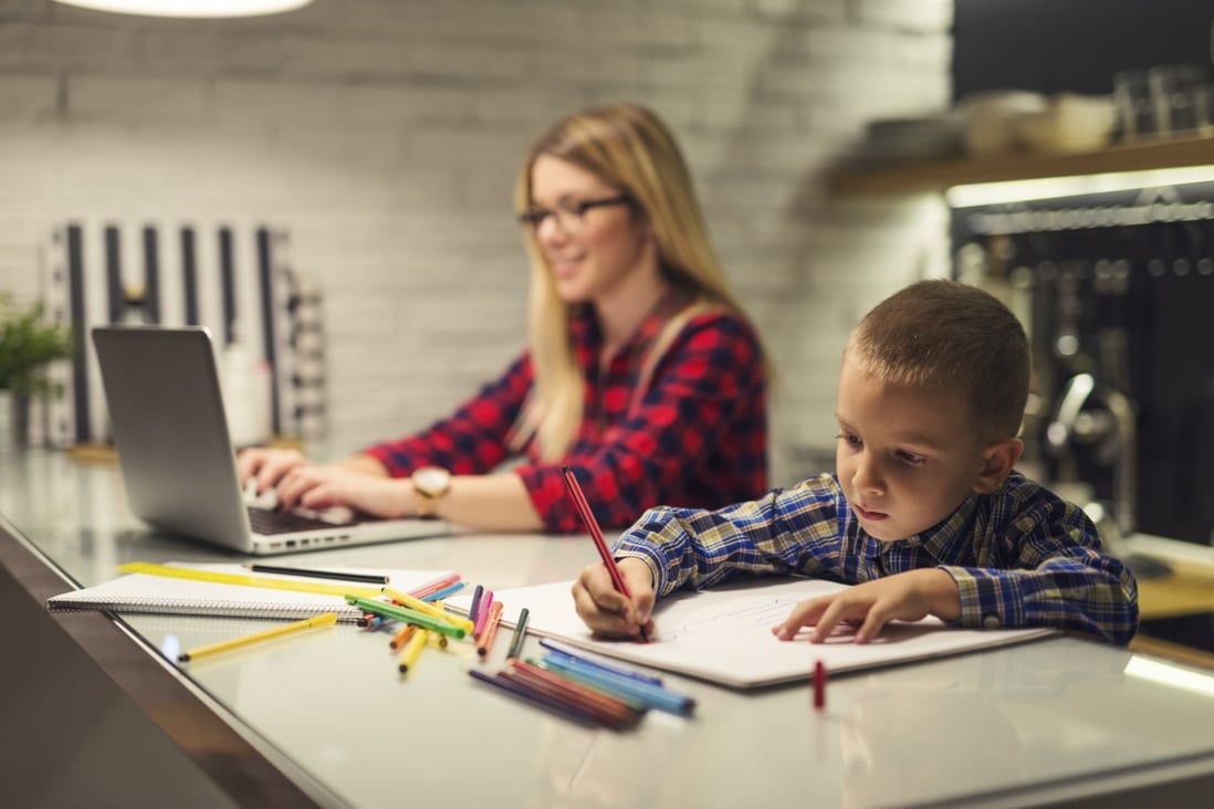 If you can get it right, working at home with kids could be a pleasure. Photo: Shutterstock