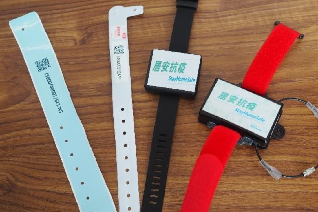The new Bluetooth electronic wristbands. Photo: Handout