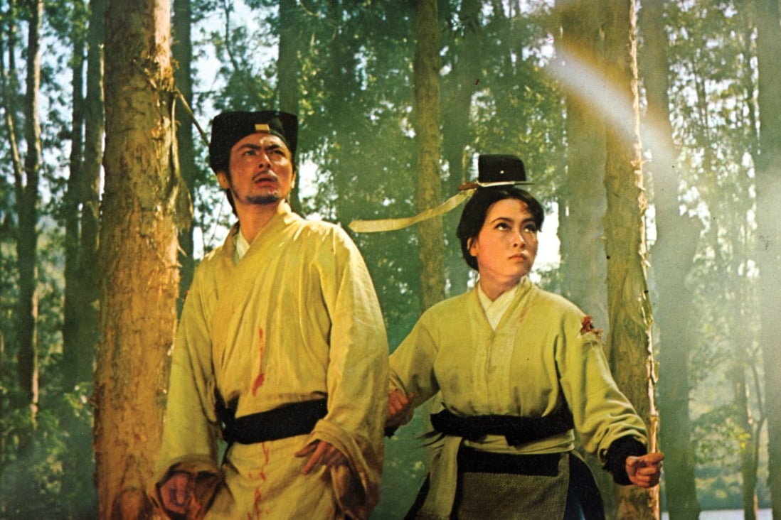Bai Ying (left) and Hsu Feng in a still from A Touch of Zen, King Hu’s 1971 film, which won a technical prize at the Cannes Film Festival in 1975. Hsu returned to the Croisette 18 years later and won the festival’s Palme d’Or as producer of Chen Kaige’s Farewell My Concubine.