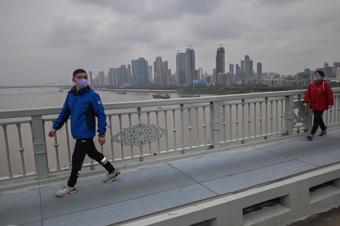 Residents of Wuhan have been advised to wear face masks and avoid crowded places when the city’s lockdown ends on April 8. Photo: AFP
