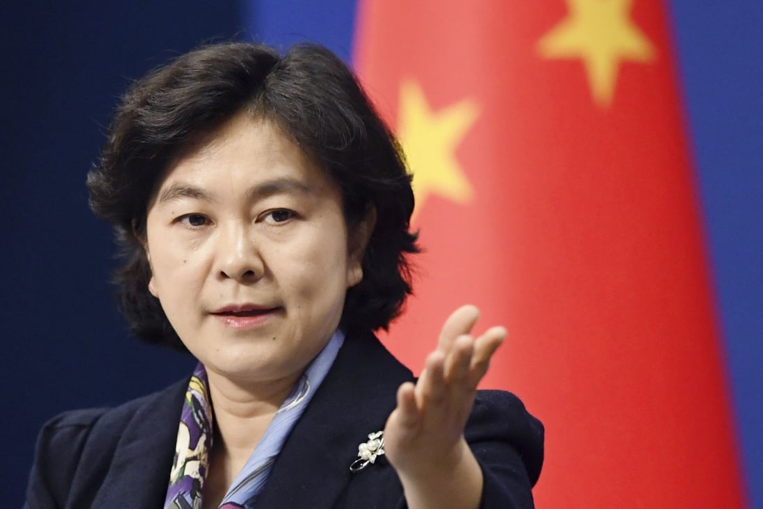 Even diplomats are not immune to the coronavirus, China’s foreign ministry spokeswoman Hua Chunying said on Friday. Photo: Kyodo