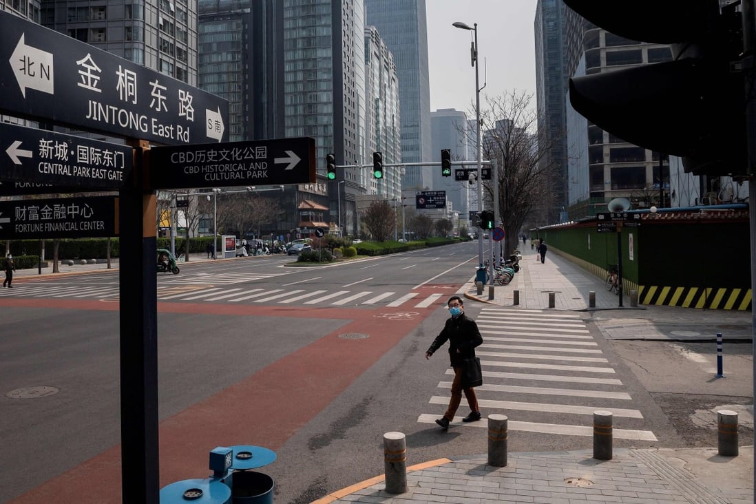 The ADB cut its 2020 growth forecast for China to 2.3 per cent from 6 per cent and compares with 6.1 per cent growth last year. Photo: AFP