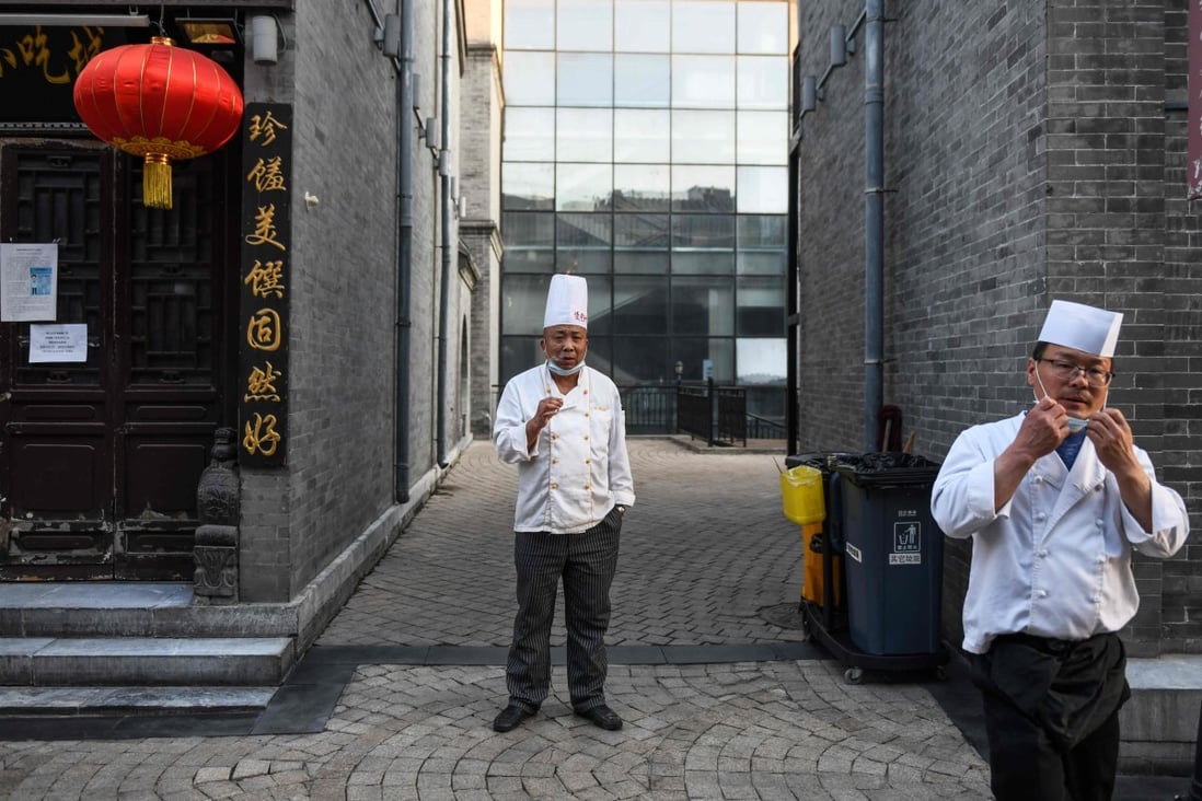 The nearly two month-long lockdown has changed the consumption behaviour of Chinese residents, many of whom have turned to home cooking to cut their spending. Photo: AFP