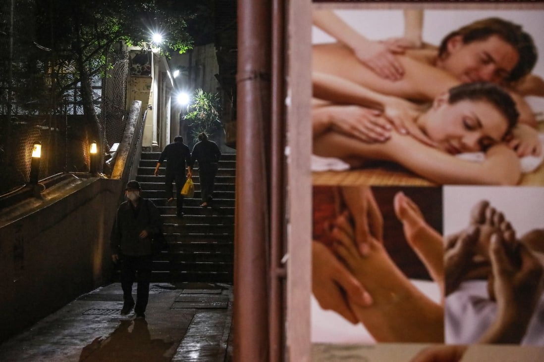 Massage parlours will be shut for two weeks, because of Hong Kong’s coronavirus epidemic. Photo: K.Y. Cheng
