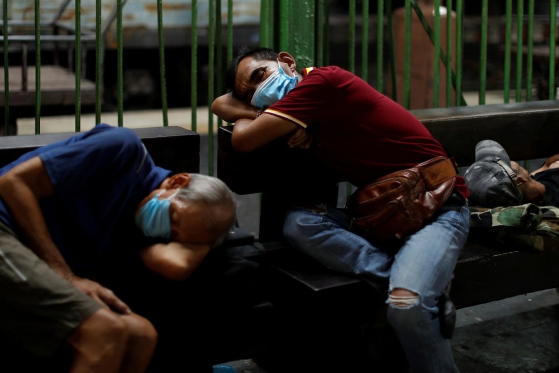 Thailand on April 3 imposed a nationwide curfew from 10pm to 4am, leaving the homeless struggling. Photo: Reuters