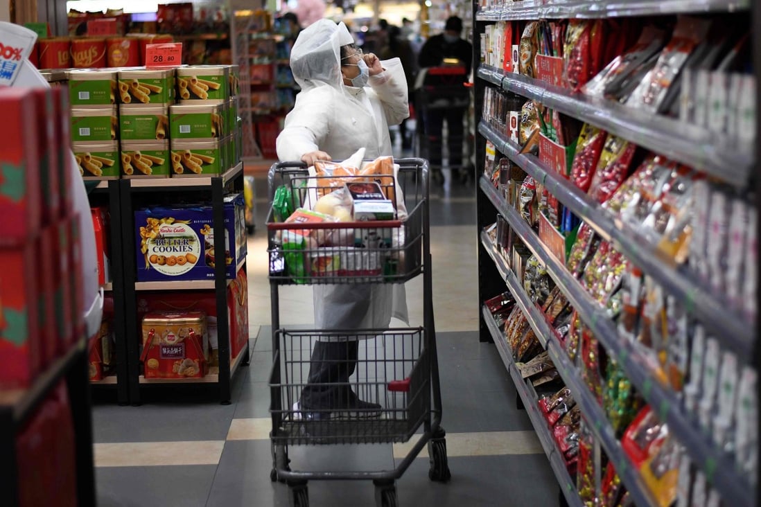 China’s consumer price index (CPI) rose 4.3 per cent in March from a year earlier. Photo: AFP