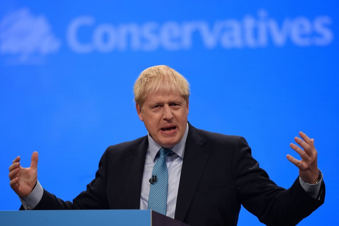 The government of British Prime Minister Boris Johnson is under pressure to reconsider some decisions in favour of Chinese businesses. Photo: AFP